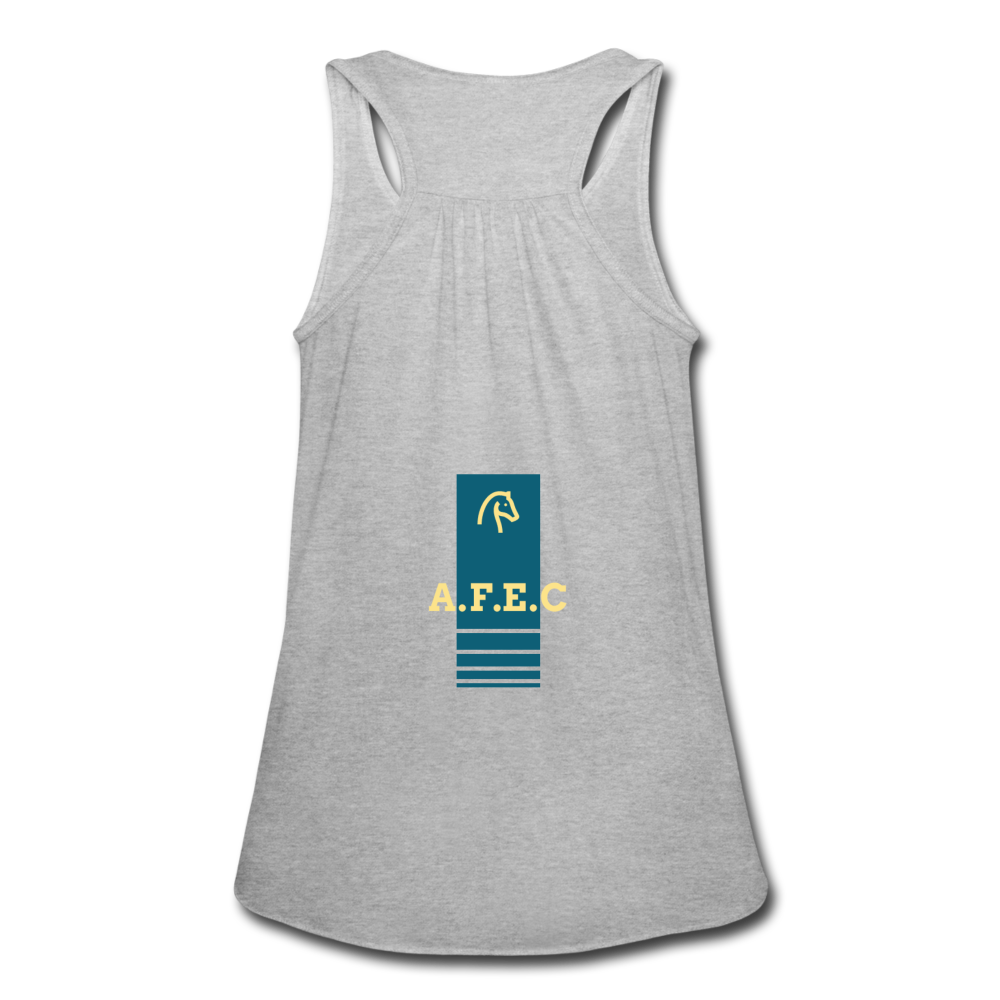 Women's Flowy Tank Top by Bella - heather gray
