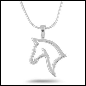 cute animal horse Pendant Necklace For Women fashion dress Clothing Costume Jewelry Accessories
